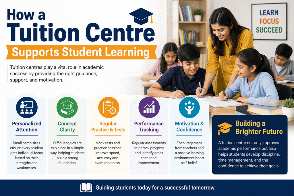 How a Tuition Centre Supports Student Learning